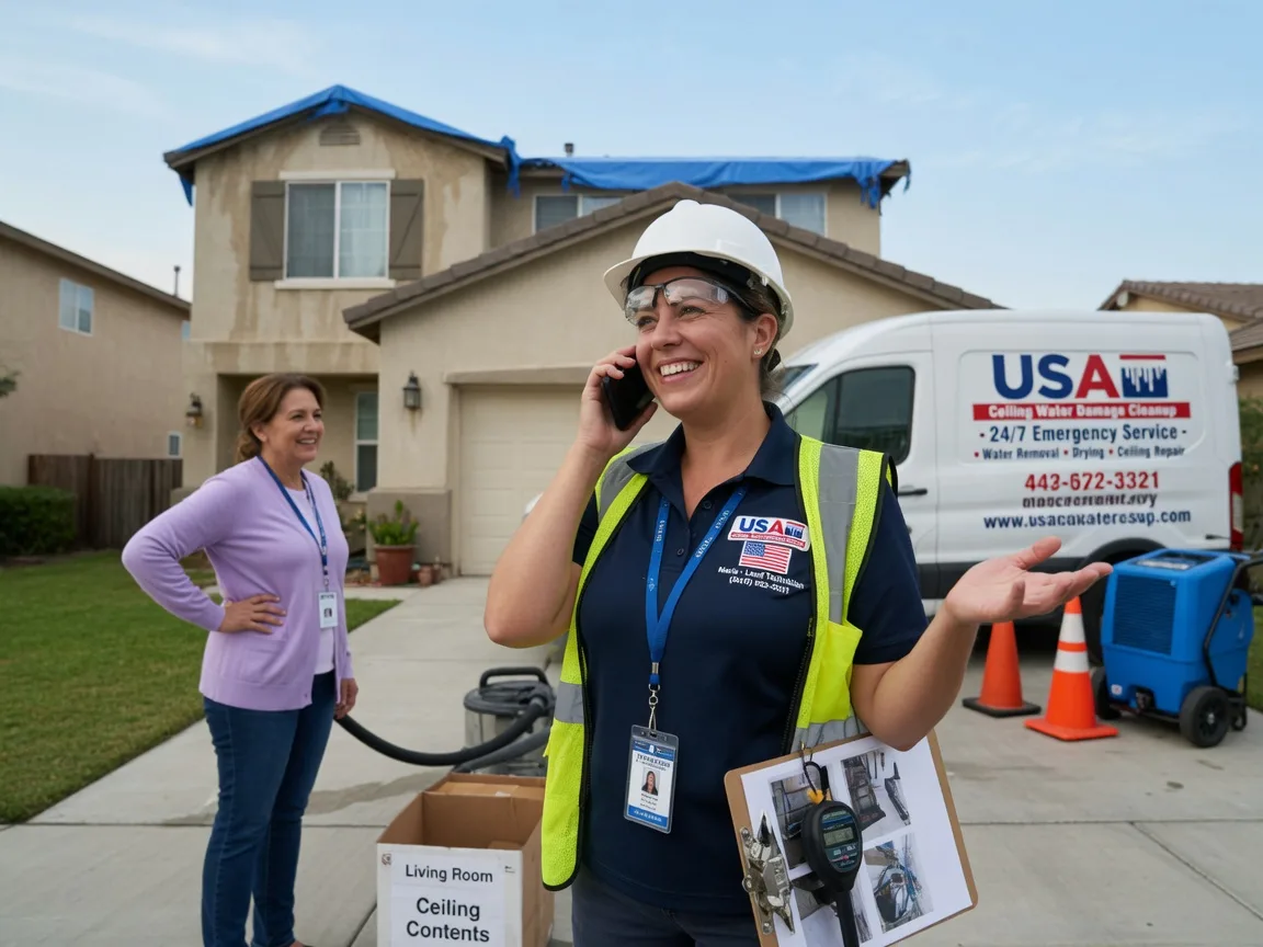 Ceiling Water Damage Restoration Tollhouse, CA FAQs